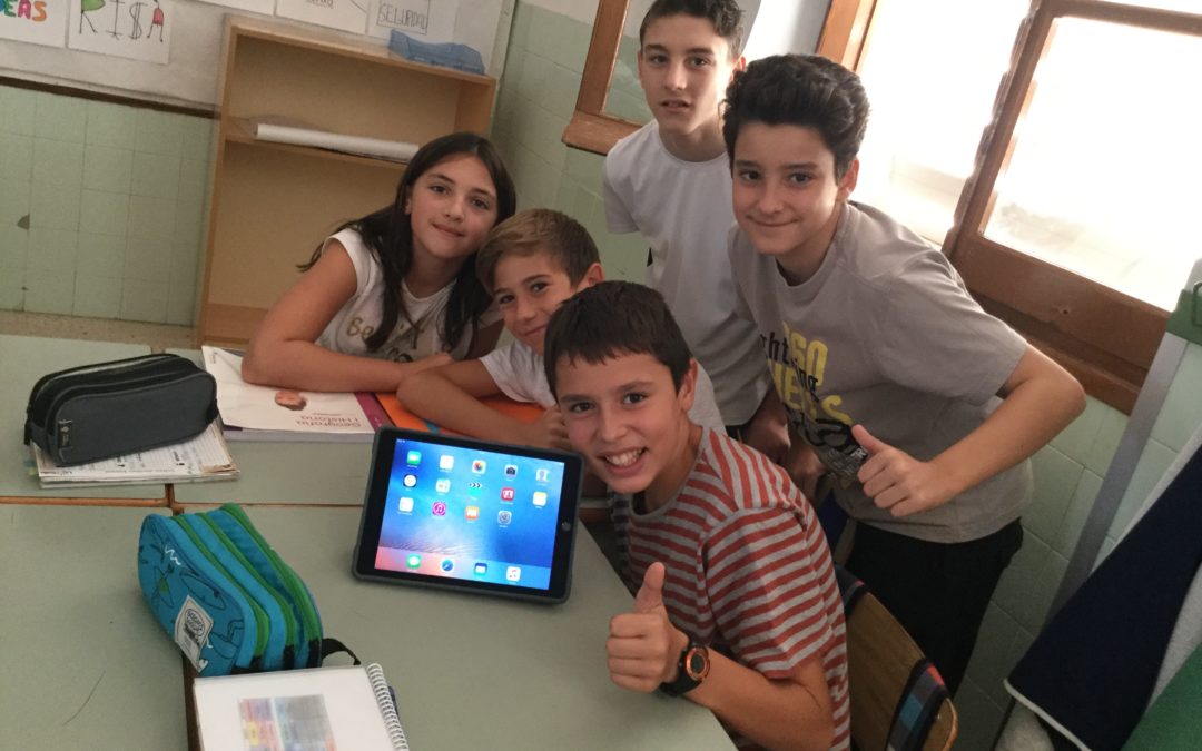 Los alumnos de La Salle Pont d’Inca ya tienen sus iPads en el aula