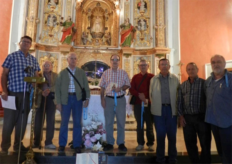 a Comunidad de Teruel ofrece su Proyecto Comunitario a Nuestra Señora de las Cuevas (Caminreal, TE)