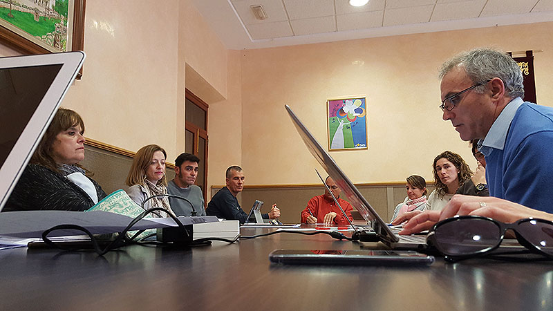 Reunión en Pont d’Inca de los responsables ECAbP de la zona insular de La Salle Valencia-Palma
