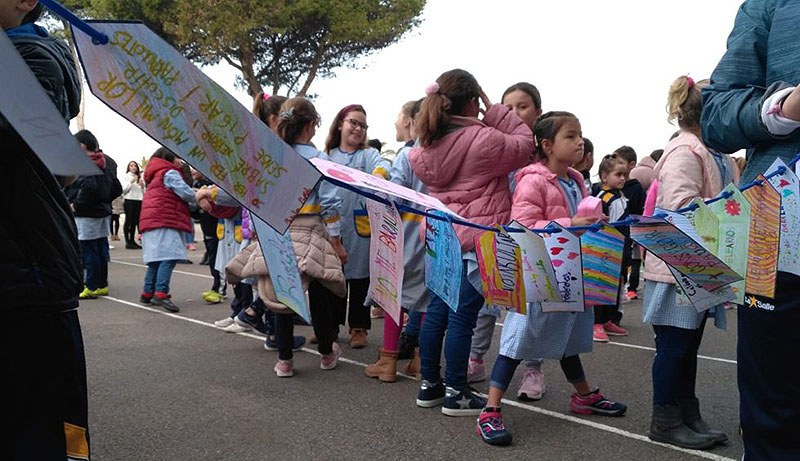 Cel·lebració del Dia de la Pau a La Salle Maó: “Que els nostres dies siguin més musicals o que la musicalitat pacifiqui els nostres dies”