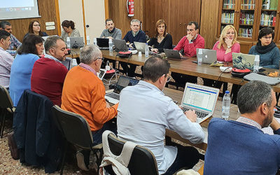 El Consejo de la MEL y los directores generales de las Obras del Sector Valencia-Palma de La Salle, reunidos para aprobar los prespuestos para el año 2020