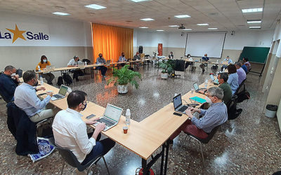 Reunión presencial del equipo de directores del Sector Valencia-Palma de La Salle en Llíria