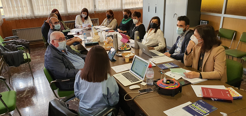 Visita del EAS a la obra educativa de La Salle Teruel