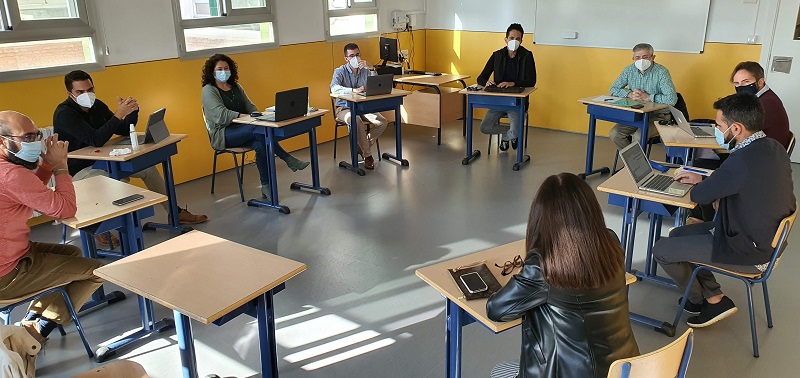 Visita del EAS a las comunidades educativas de Paterna, Alcoi y Benicarló