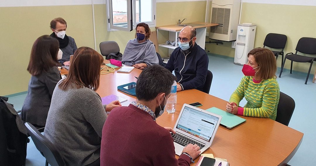 Visita del EAS a las obras educativas de Manacor y Pont d’Inca en Mallorca