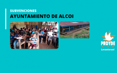 El Ayuntamiento de Alcoi subvenciona un proyecto educativo en Nicaragua de la ONGd Proyde