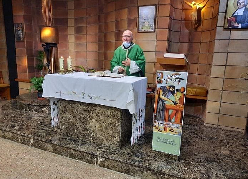 Bodas de Oro sacerdotales de don Feliciano Gómez, capellán del colegio La Salle San José de Teruel