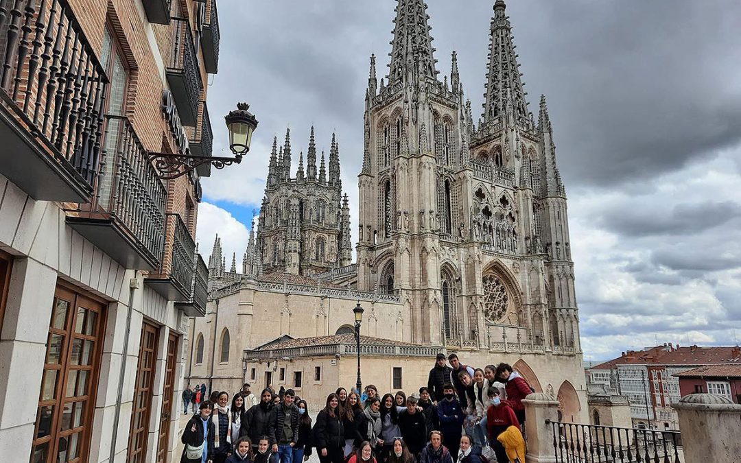 El alumnado de La Salle Benicarló realiza una ruta literaria por la historia de las letras castellanas￼