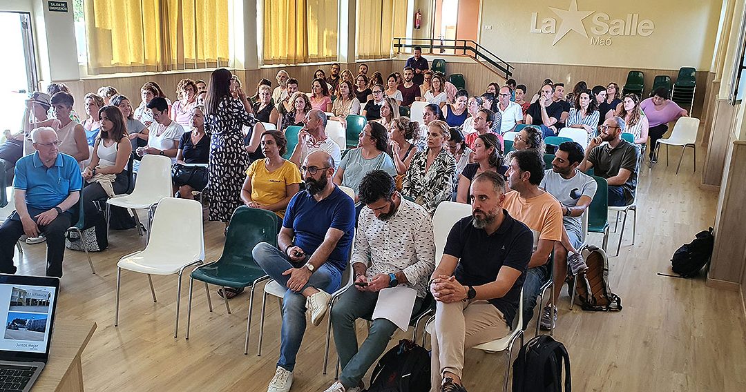 El Equipo de Animación del sector Valencia-Palma visita los colegios La Salle de Alaior y Maó, en Menorca