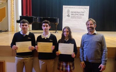 Tres alumnos del colegio La Salle Paterna obtienen el premio extraordinario al rendimiento académico para alumnos de Primaria