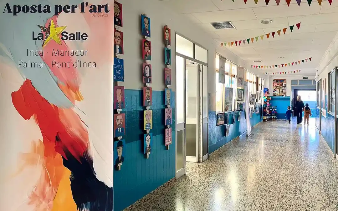 La Salle Inca inaugura la exposición itinerante La Salle aposta per l’art
