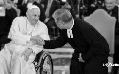 El Superior General de los Hermanos de las Escuelas Cristianas recuerda al papa Francisco