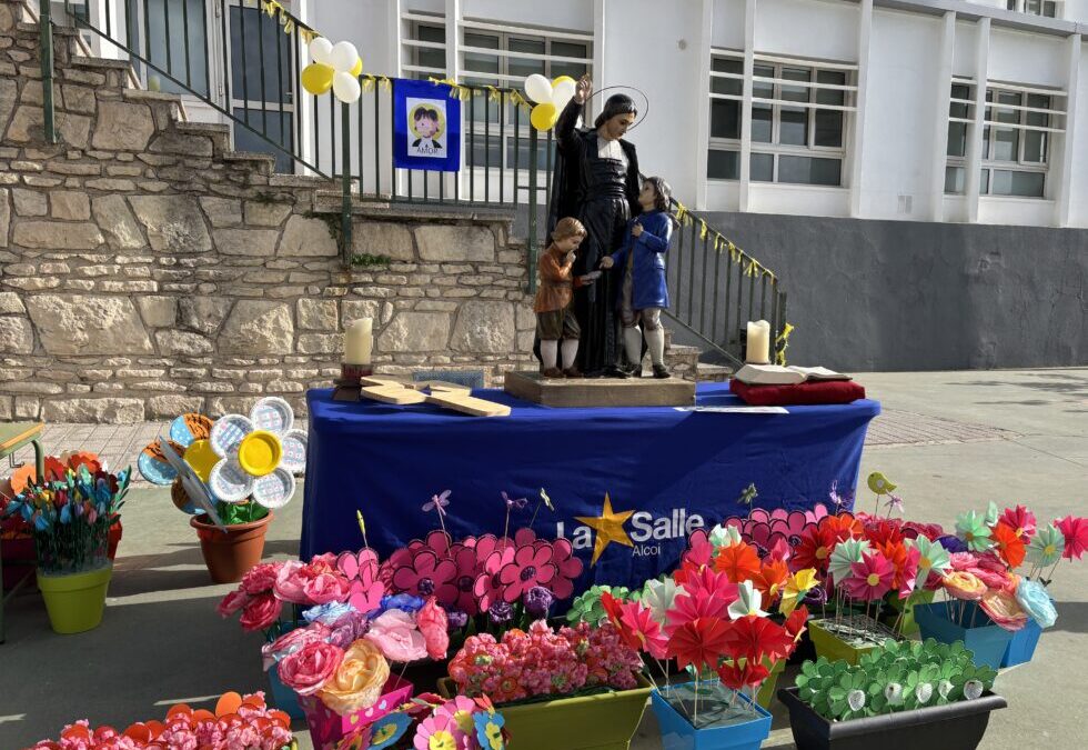 La Salle Alcoi vibra con la celebración de las fiestas en honor a nuestro Fundador San Juan Bautista de La Salle