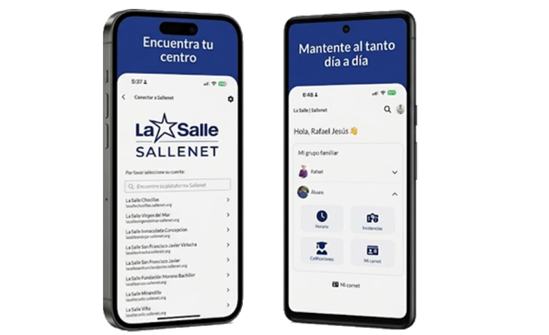 La Salle estrena su nueva versión para dispositivos móviles de la plataforma educativa Sallenet