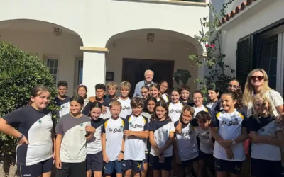 Los alumnos de 6º de Primaria de La Salle Alaior visitan la comunidad de Hermanos